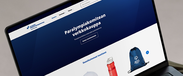 Paralympiakomitean verkkokauppa