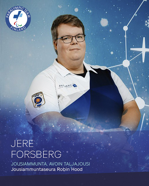 Jere Forsbergin urheilijakortti.