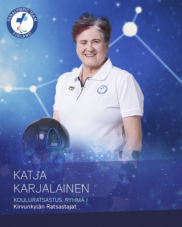 Katja Karjalaisen urheilijakortti.