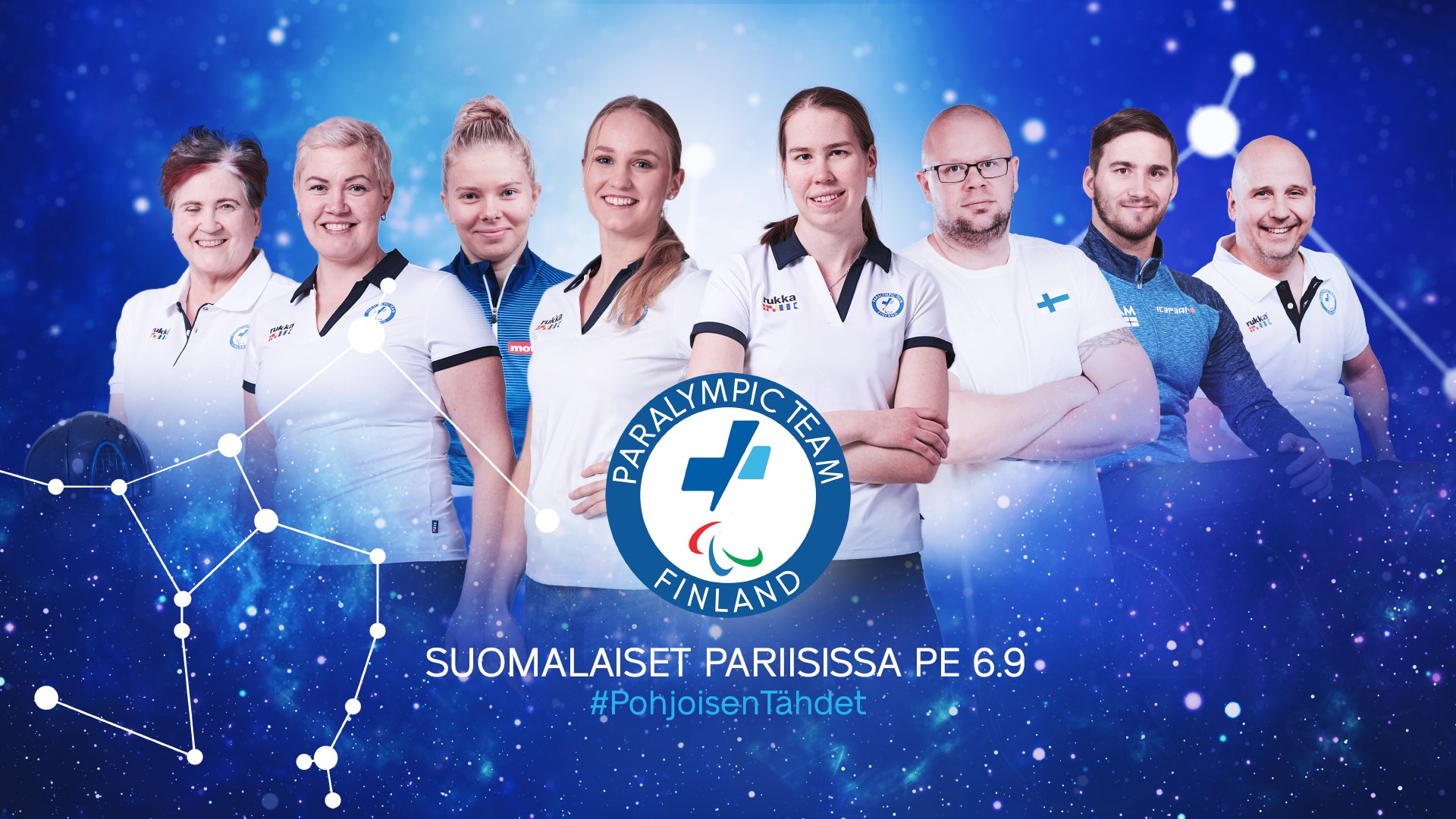 Katja Karjalainen, Jonna Aaltonen, Vilma Berg, Laura Kangasniemi, Iida Lounela, Teijo Kööpikkä, Henry Manni ja Toni Piispanen.