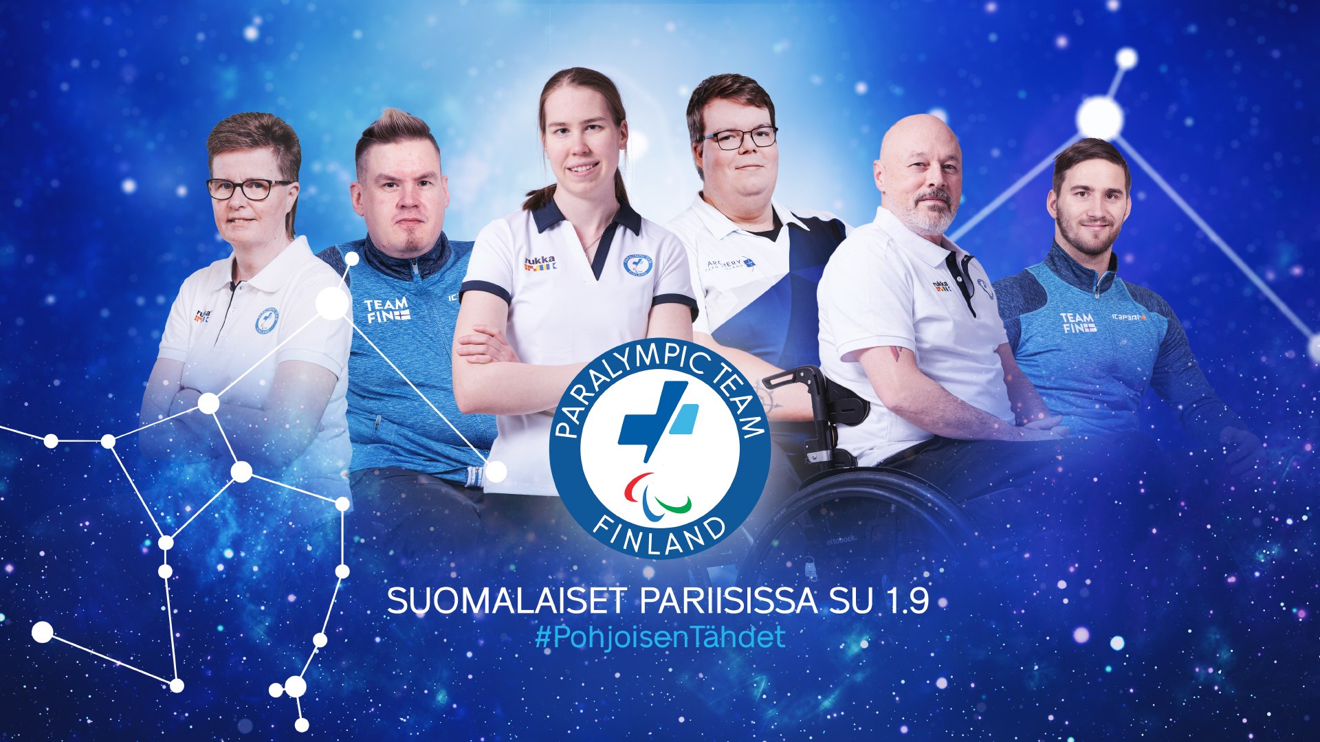 Marjaana Heikkinen, Jarkko Mylly, Iida Lounela, Jere Forsberg, Jean-Pierre Antonios ja Henry Manni.