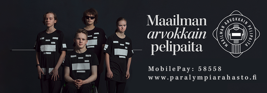 Maailman arvokkain pelipaita -keräykseen osallistumalla tuet myös Special Olympics -urheilijoita.